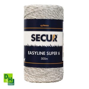 Easyline SUPER 6 White Polywire (Options) - 250m